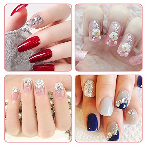 Kaychan White Rhinestone Picker Tool with Bedazzling Pen & Wax Pencil for Nail Art Gems