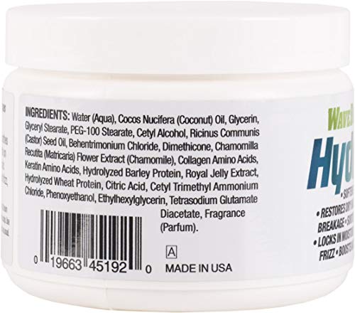 WAVEBUILDER Hydrochill Calming Hair Cream for Resistant & Coarse Hair