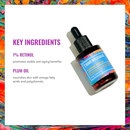 Good Molecules 1% Retinol Night Oil with Plum Oil - 12ml