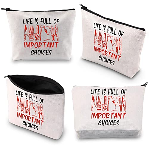 Horror Movie Makeup Bag - Life Full Of Choices Gift for Fans