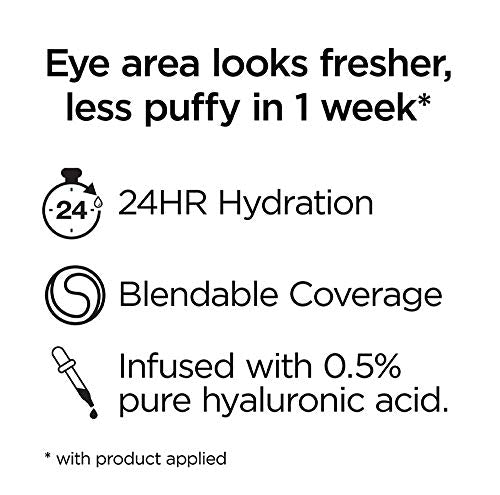 L'Oreal Paris True Match Eye Cream Concealer - Fair C1-2, 0.4 fl oz