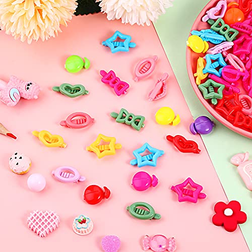 Willbond Classic Style 50 Pcs Kids Hair Barrettes for Girls & Toddlers