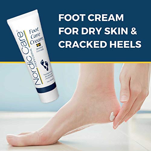 Nordic Care Foot Cream 3oz - Intensive Repair for Dry Cracked Heels