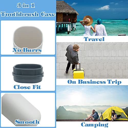 Portable Travel Toothbrush Case - Durable Holder for Toothbrush & Toothpaste