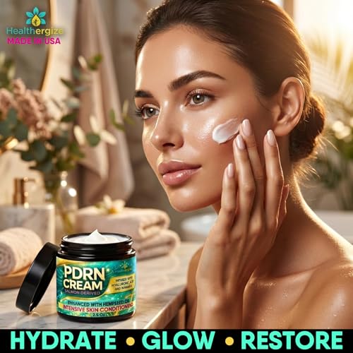 Healthergize PDRN Face Moisturizer with Salmon DNA & Manuka Honey 2.5oz