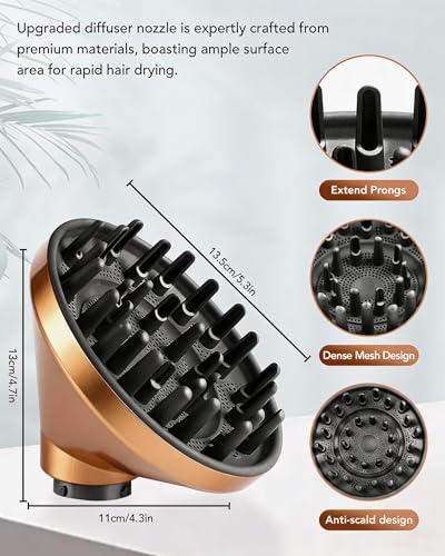 Diffuser Attachment for Dyson Airwrap HS01 HS05 HS08 - Curly Hair Styling