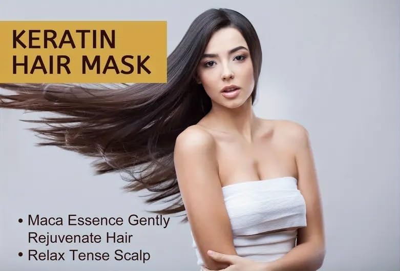 Voltafas Keratin Hair Mask with Collagen & Maca Essence - 3.53 oz
