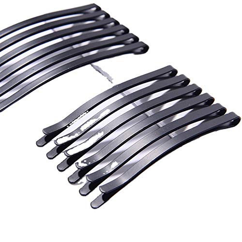100Pcs Black Bobby Pins - Unisex Hair Clips for All Hairstyles