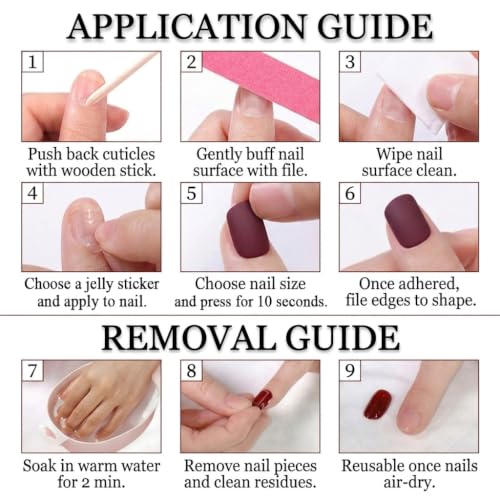 PEPFTG Champagne Gold Almond Press On Nails 3D Luxury Fake Nails 30 Pcs