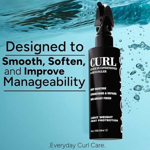 Pacinos Curl Leave-In Conditioner & Detangler - Hydrating Frizz Control for Curly Hair