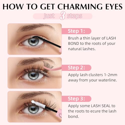EYEVIS 2-in-1 Waterproof Lash Bond and Seal Glue 10ML