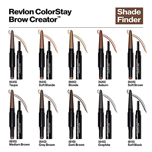 Revlon ColorStay Brow Creator Micro Eyebrow Pencil & Powder - Dark Brown