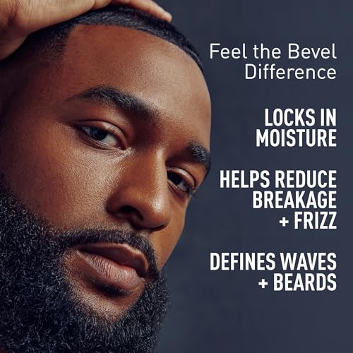 Bevel Beard Balm & Hair Pomade with Coconut Oil & Shea Butter - 3.4 Oz