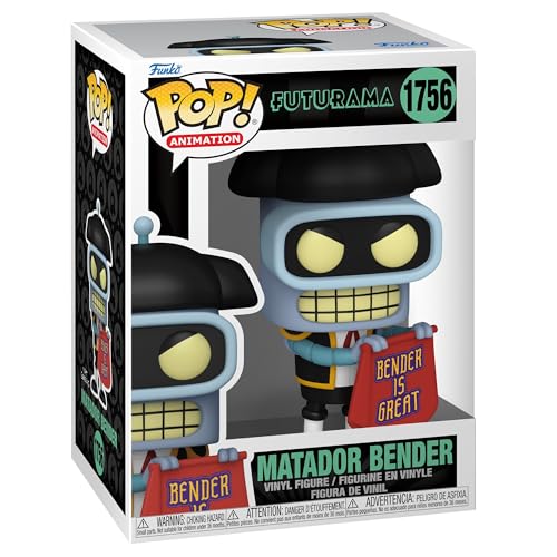 Funko Pop! Futurama Bender Vinyl Figurine - 3.75 Inch Collectible