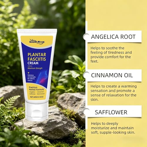 South Moon Plantar Fasciitis Cream - Herbal Formula for Tired Feet