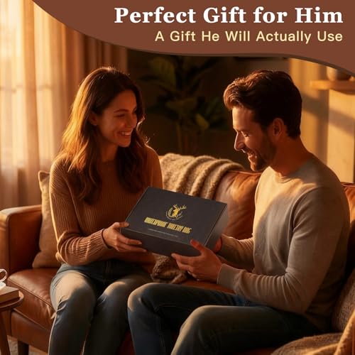 Aganmi Light Brown Personalized Men's Travel Toiletry Bag - Fathers Day Gift