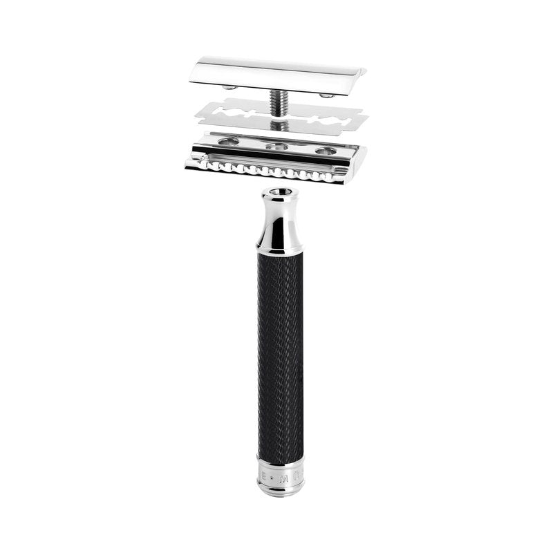 MÜHLE TRADITIONAL R89 Double Edge Safety Razor (Closed Comb) | Perfect for Everyday Use | Barbershop Quality Close Smooth Shave | Luxury Razor for Men