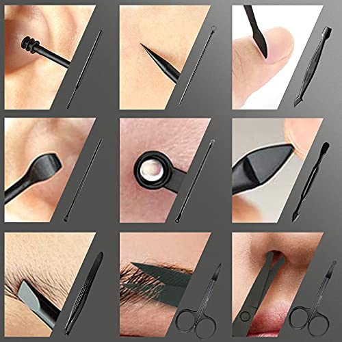 Askhald 18-Piece Professional Stainless Steel Manicure & Pedicure Set