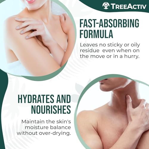 TreeActiv Back Acne Spray with 2% Salicylic Acid & Tea Tree Oil - 4 fl oz