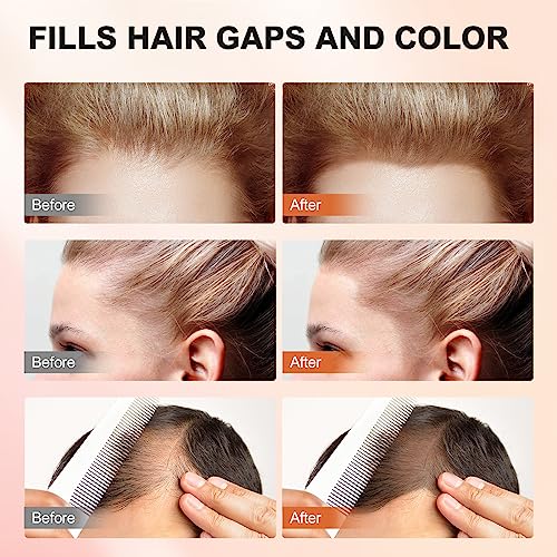 Acosexy Auburn Root Touch Up Hair Powder for Gray Coverage & Thinning Hair