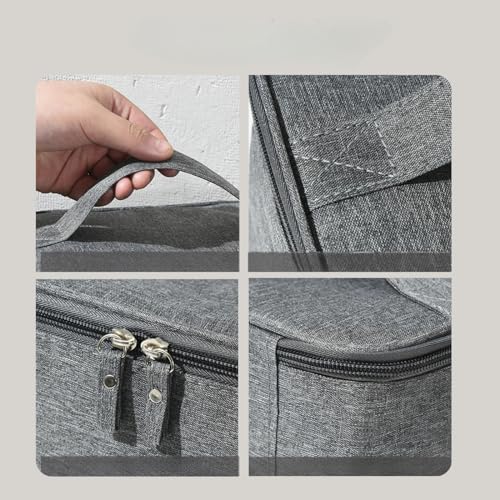 Large Waterproof Travel Toiletry Bag - Portable Cosmetic Organizer for Men & Women