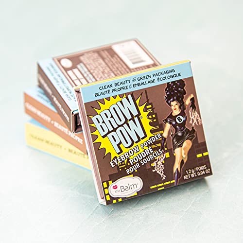 theBalm Clean and Green Brow Powder - Light Brown Eco-Friendly Makeup