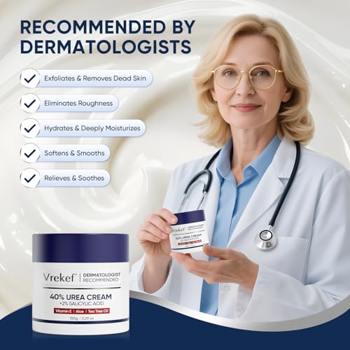 60% Urea Foot Cream with Salicylic Acid for Dry Cracked Skin