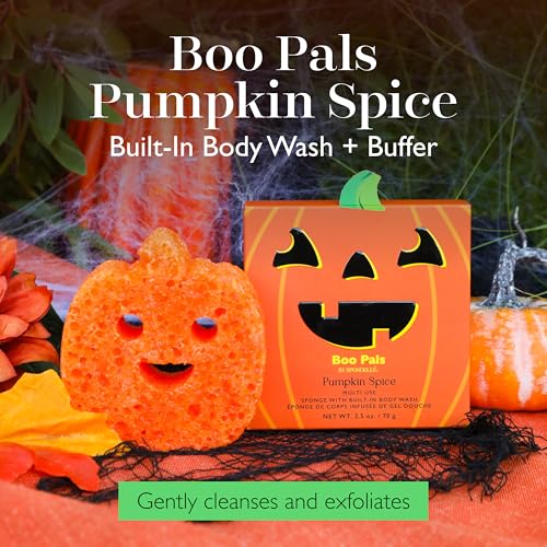 Spongelle Pumpkin Spice Body Buffer | Boo Pals Collection