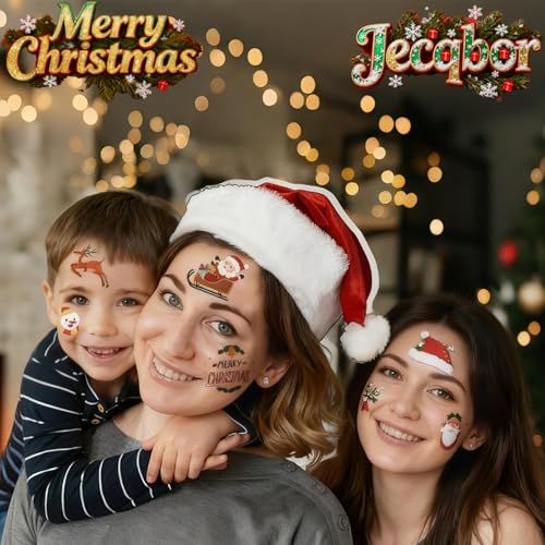 Printable Temporary Tattoo Paper for INKJET Printer, Custom Tattoo Sticker 8.5"X11", DIY Personalized Long-lasting Clear Transfer Paper for Kids, Family, Women, Halloween, Birthday, Parties, Christmas