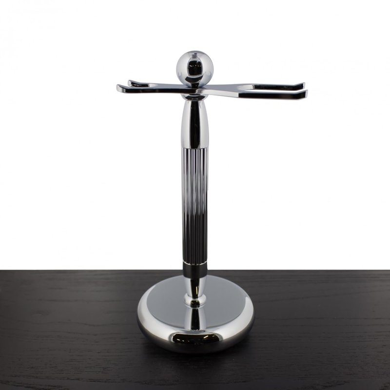 West Coast Shaving Stand 309, Lined Chrome-Helps Prolong The Life of Your Brush
