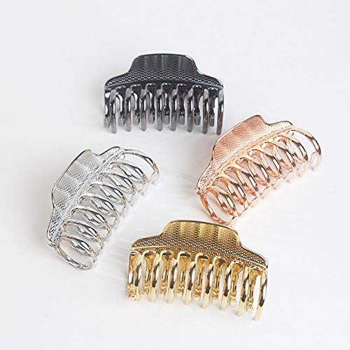 Numblartd Gold Large Hair Claw Clip for Thick Hair - Stylish Hair Accessories