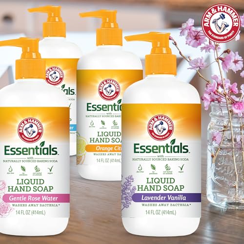 Arm & Hammer Orange Citrus Liquid Hand Soap 14 fl oz – Gentle Cleansing & Softening