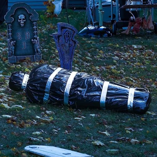 5ft Hanging Corpse Halloween Decoration | Scary Outdoor Prop