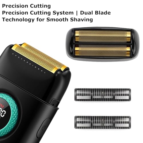VGR 377 Foil Shaver Replacement Head with Titanium Foil & Cutters