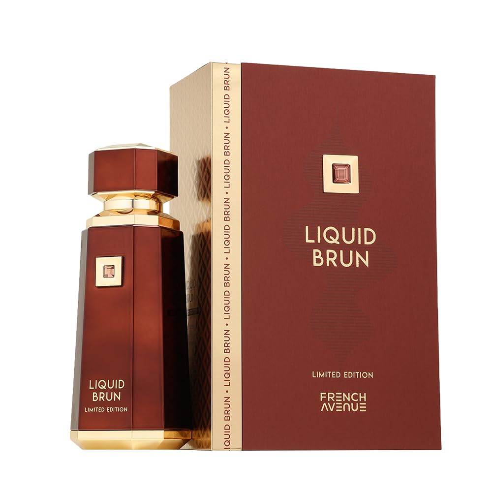 French Avenue Liquid Brun Extrait De Parfum - 150ml | Bergamot, Cardamom, Cinnamon, Vanilla & Musk Notes