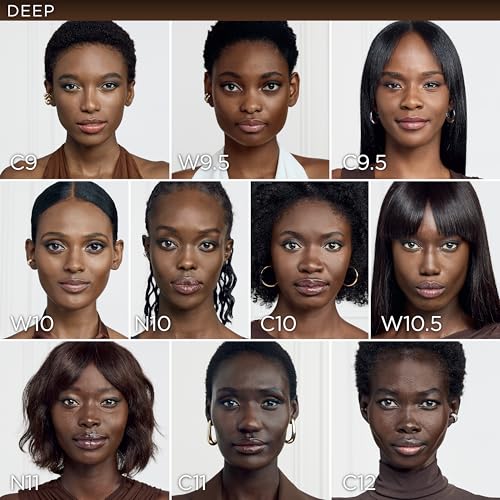 L'Oreal Paris True Match Foundation W9.5 Deep, 1 oz (Pack of 2) – Medium Coverage, Pump