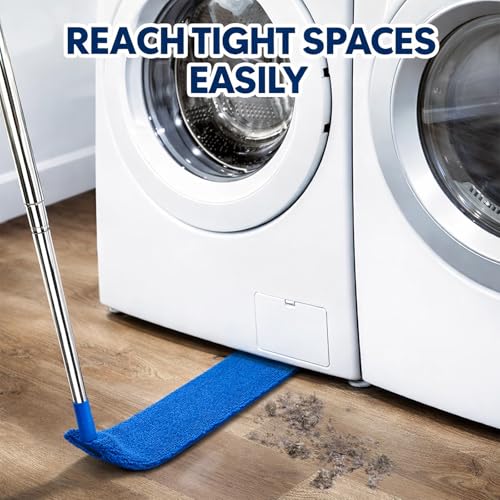 ELEANRA Retractable Gap Dust Cleaner with Extension Pole & 3 Cloths