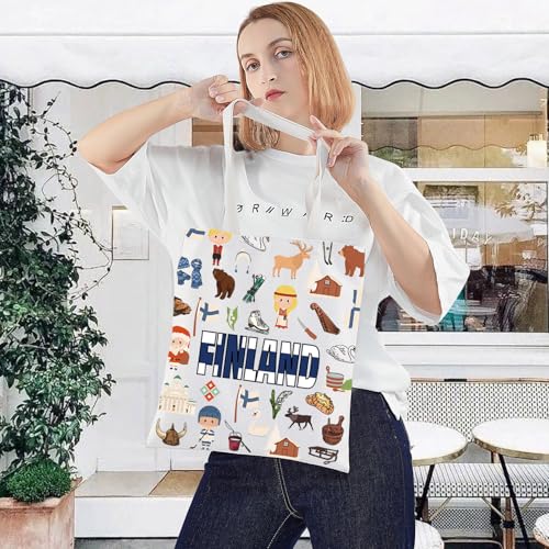 Finland Travel Tote Bag - Perfect Gift for Finland Enthusiasts