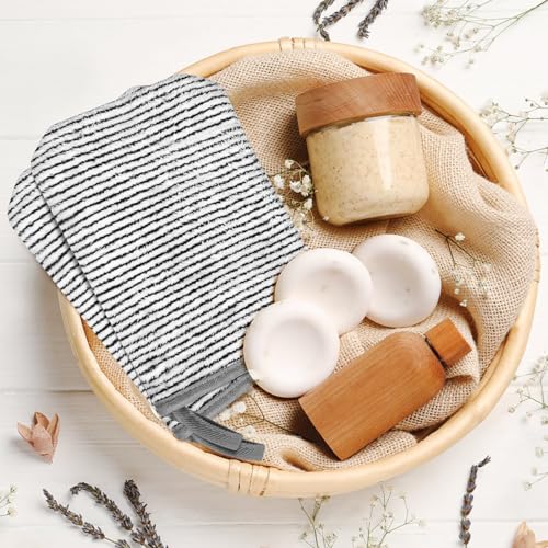 PHOGARY 8 Pack Microfiber Wash Mitts for Face & Body Care