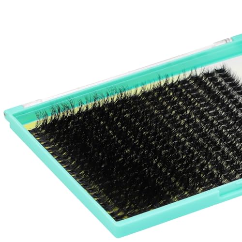 Dedila 60D Wispy Individual Cluster Lashes - 320 Pcs Mixed 10-18mm Set