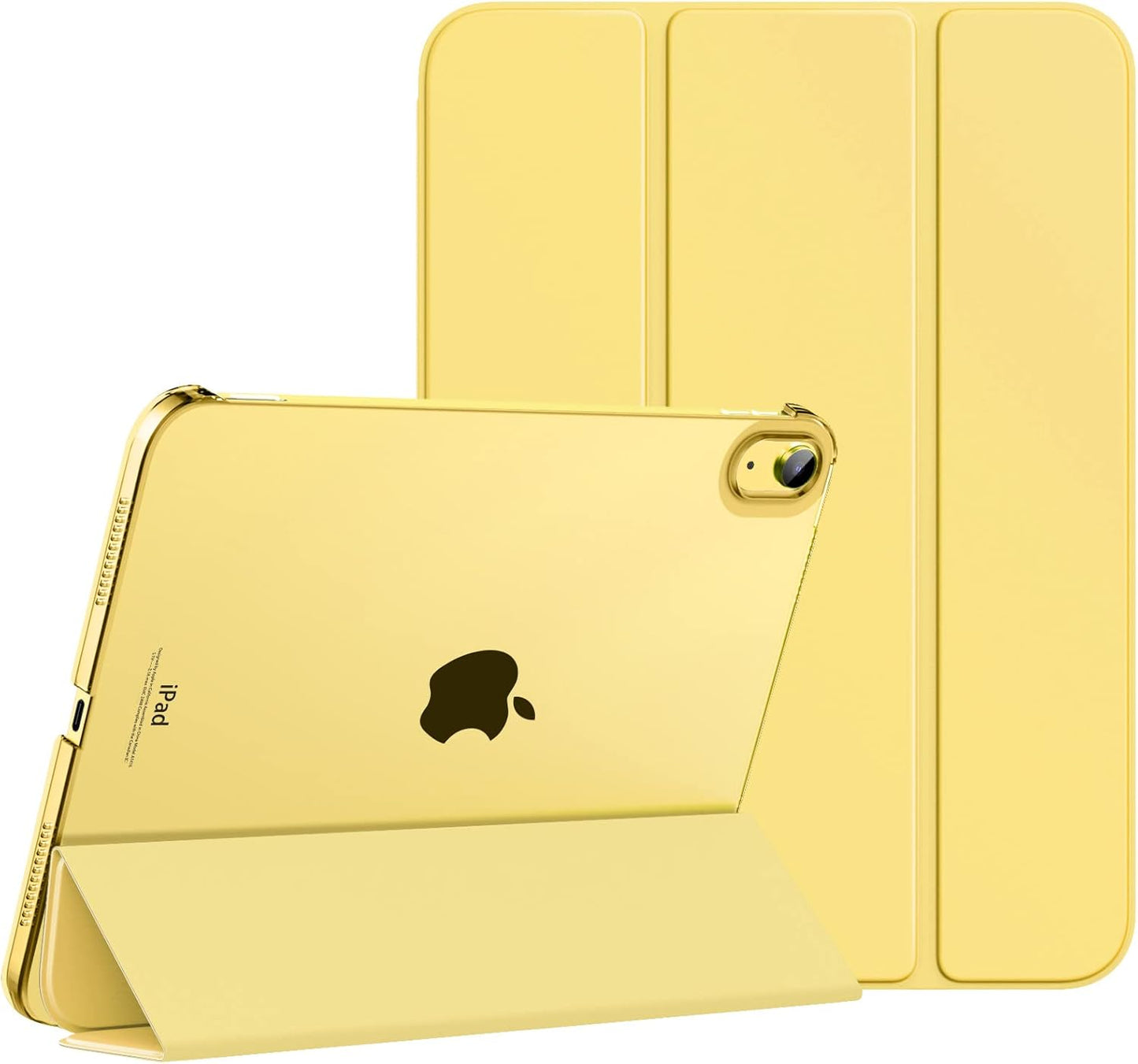 iPad 11th & 10th Generation Case - Slim Hard PC Translucent Back Cover | Navy Blue, Auto Wake/Sleep Support