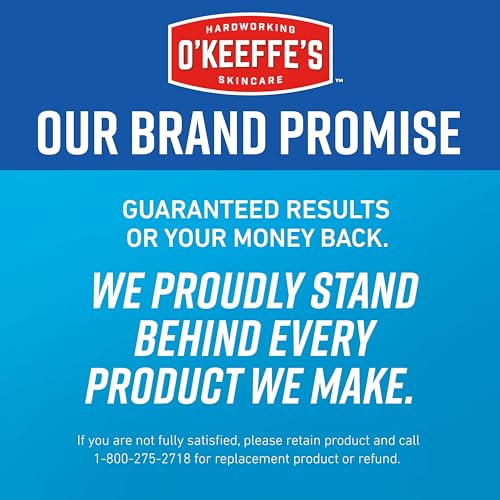O'Keeffe's Healthy Feet Foot Cream - 3.2 oz Jar (2 Pack) for Cracked Dry Feet Relief