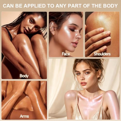 Bronze Body Shimmer Stick - Natural Glow Enhancer for All Skin Tones
