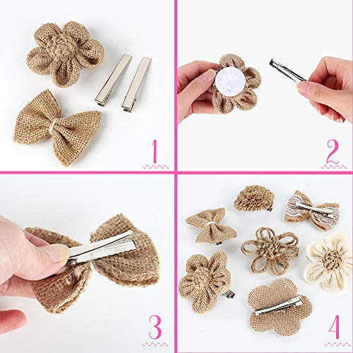 YGDZ 120pcs 2.17 Inch Metal Alligator Hair Clips for Bows and Styling