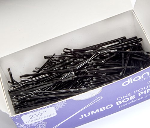Diane Jumbo Bobby Pins - 2.5 Inch, 1 Pound (Approx. 250 Pins)