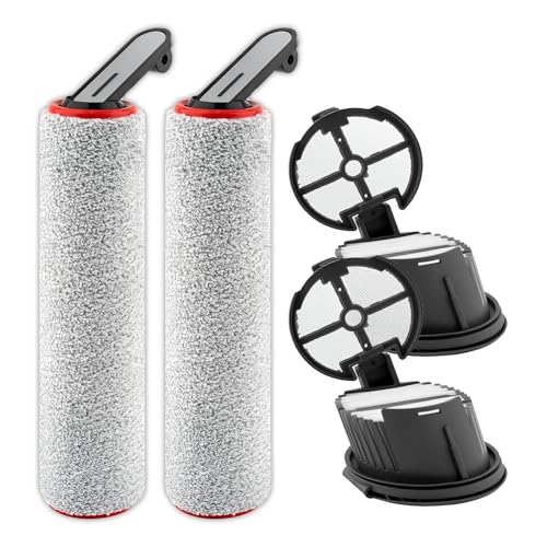 Dreame H14 Pro Replacement Roller Brushes & HEPA Filters - 4 Pack