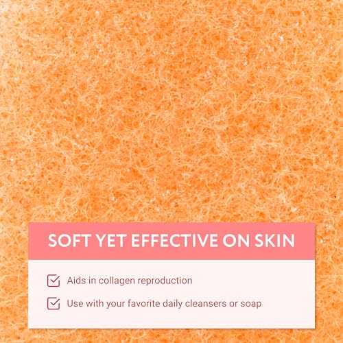IMPRESA Reusable Facial Scrub Pads - 10 Count for Deep Cleansing