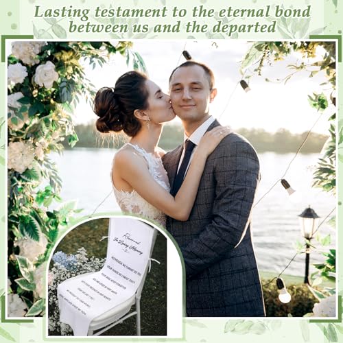Wedding Memorial Chair Sign - Reserved for Loved Ones in Heaven