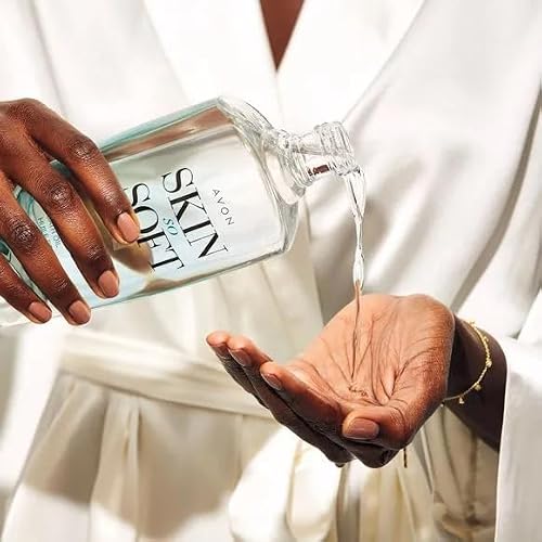 AVON Skin So Soft Bonus-Size Original Bath Oil for Women - Jojoba Moisturizing Body & Shower Oil for Dry Skin Care, Bath Additive for 48-Hour Intense Hydration & Silky Soft Skin ? 24.6 fl oz