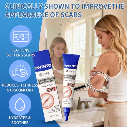 DRMITSUI Silicone Scar Gel - Medical-Grade Treatment for Scars